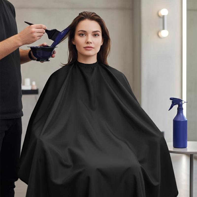 Home Barber - 140×120cm 조절 가능한 스냅 패스너가 있는