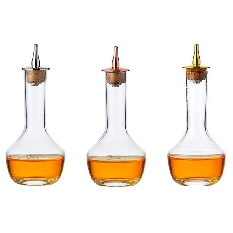 Bitters Bottle Set - 100ml 유리 스프레이 쓰라린 스포이드 병