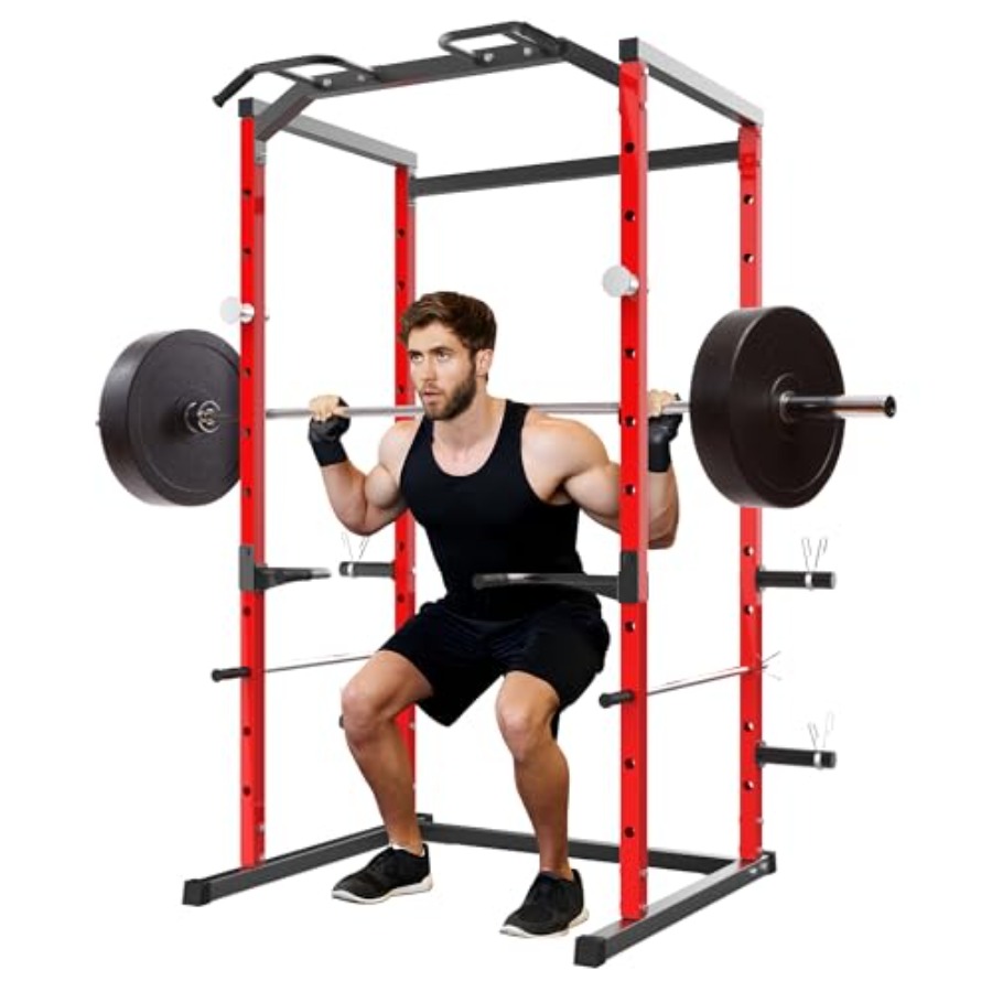 Home Bar And Gym - 헤비듀티 파워 케이지(풀업바 포함) 1100LB C시티