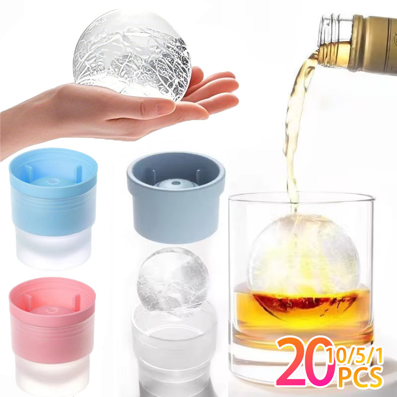 Ice Mold Sphere - 1-20PCS 대형 아이스 볼 메이커 다목적