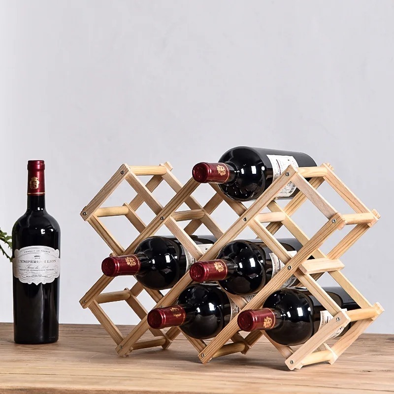 Home Bar Shelves - 쌓을 수 있는 와인 보관 선반