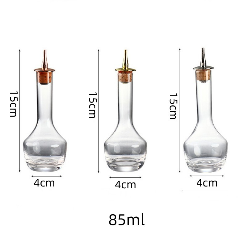 100ml 유리 스프레이 쓰라린 스포이드 병 유리병 칵 - Bitters Bottle Set 리뷰 및 가격