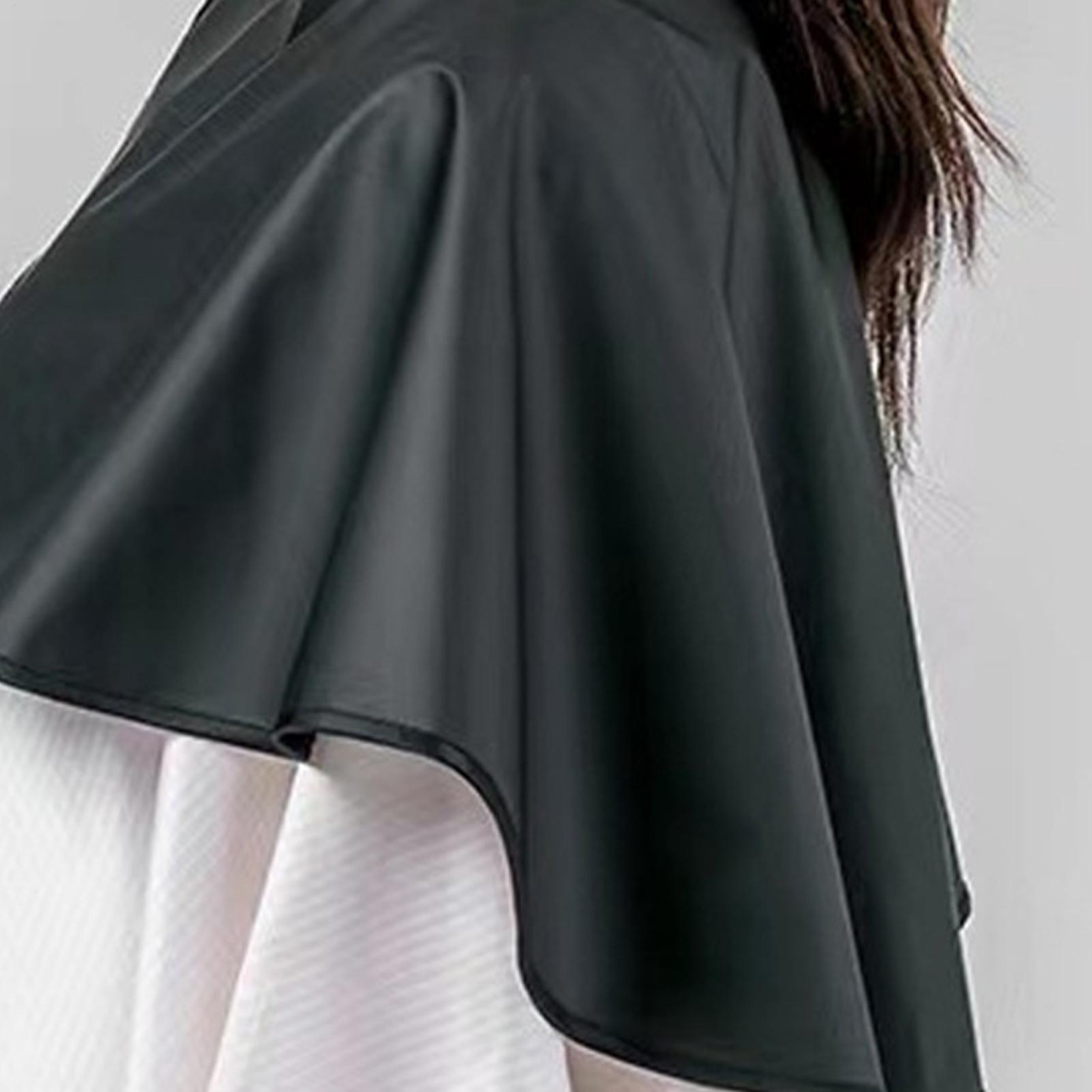 블랙 숏 스퀘어 방수 미용 케이프 전문가용 재사용 가능 - Home Barber 리뷰 및 가격