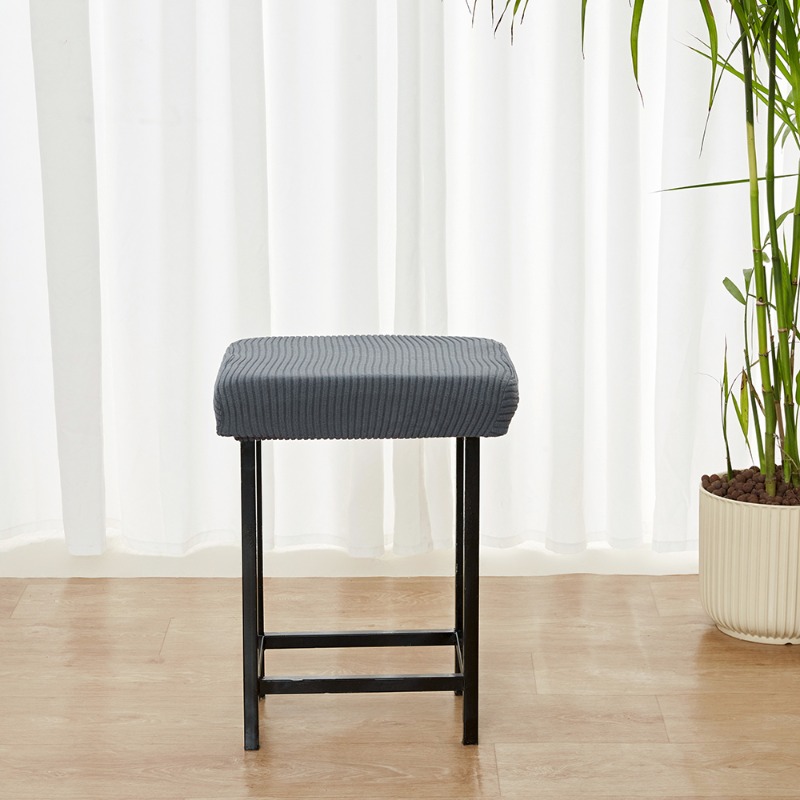 1/2pcs 바 의자 커버 탄성 세탁 가능 단색 의자  - Home Bar Seating 리뷰 및 가격