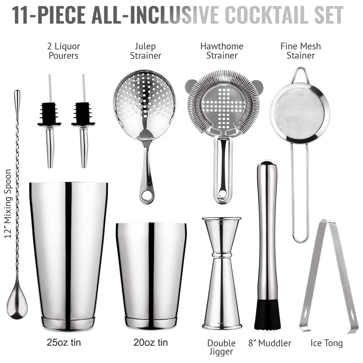 stllCAMOL FACTORY 11종 실버 웨이티드  - Boston Shaker Set 리뷰 및 가격