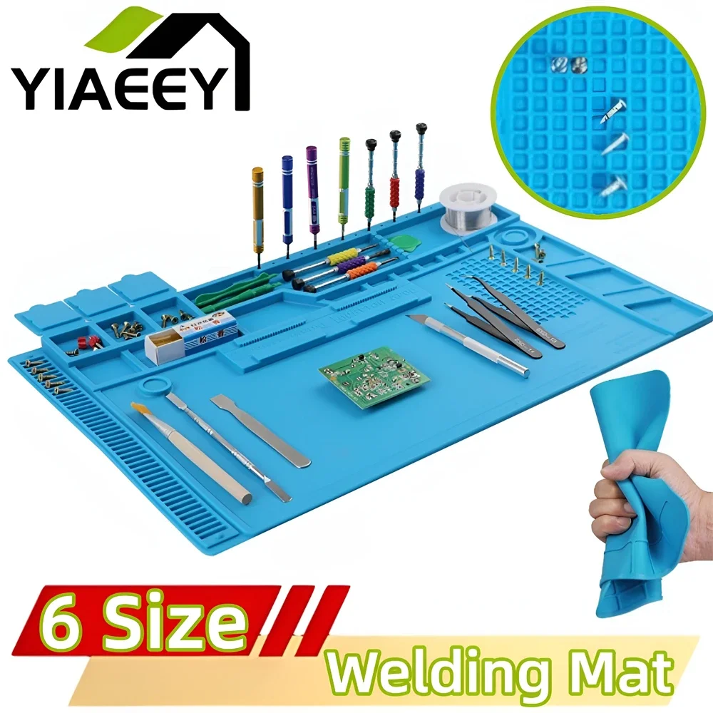 용접 매트 단열 작업 패드 실리콘 납땜 매트 전화 용접 - Bar Mat Rubber 리뷰 및 가격