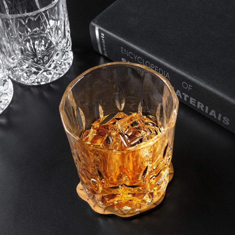 고급 상자 포장된 올드 패션드 위스키 잔 - 10온스  - Old Fashioned Glass 리뷰 및 가격